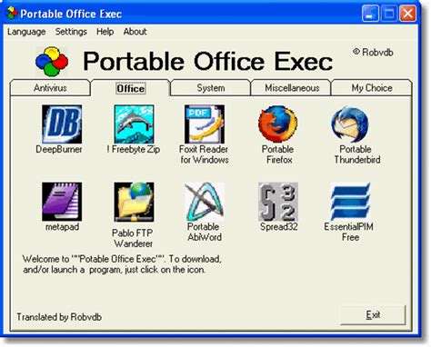Complimentary update of Portable Office Exec 1.2.8